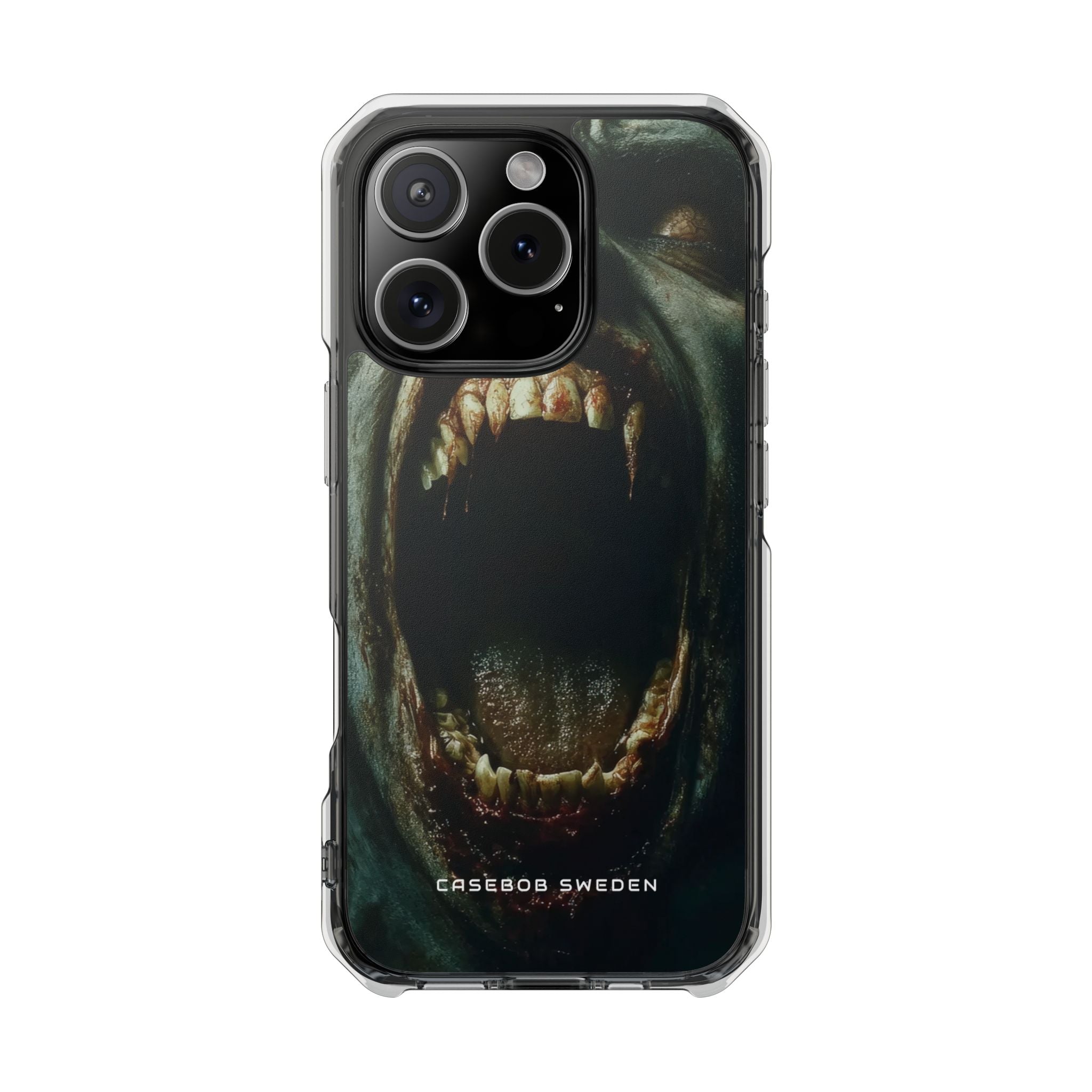 Gothic Wail of Decay iPhone 16 - Clear Impact Phone Case