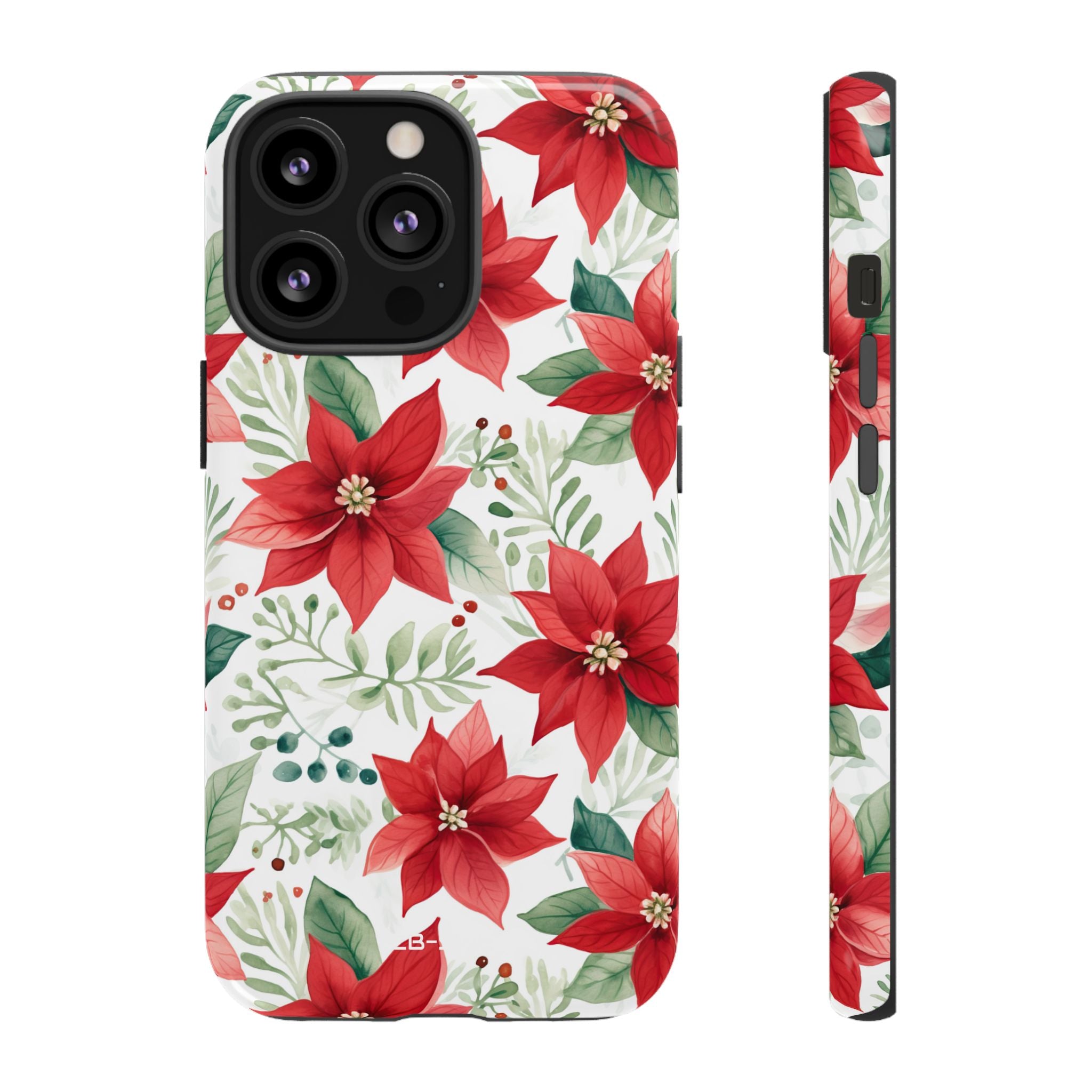 Poinsettias Bloom Bright - iPhone Case