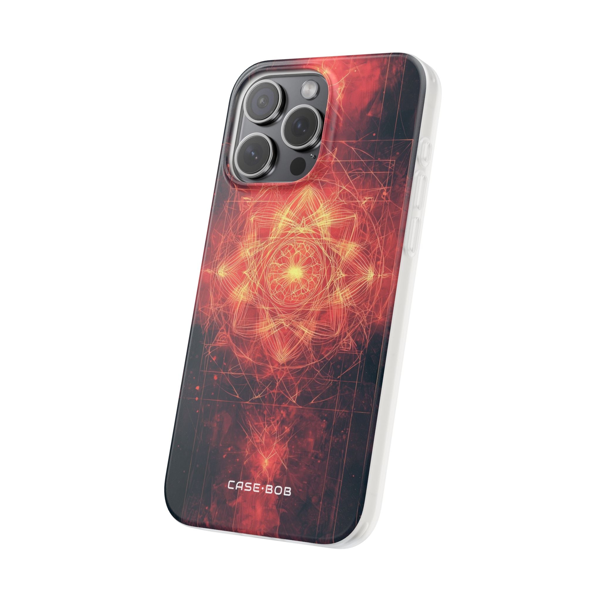 Radiant Mandala iPhone 15 Pro Max Case - Soft