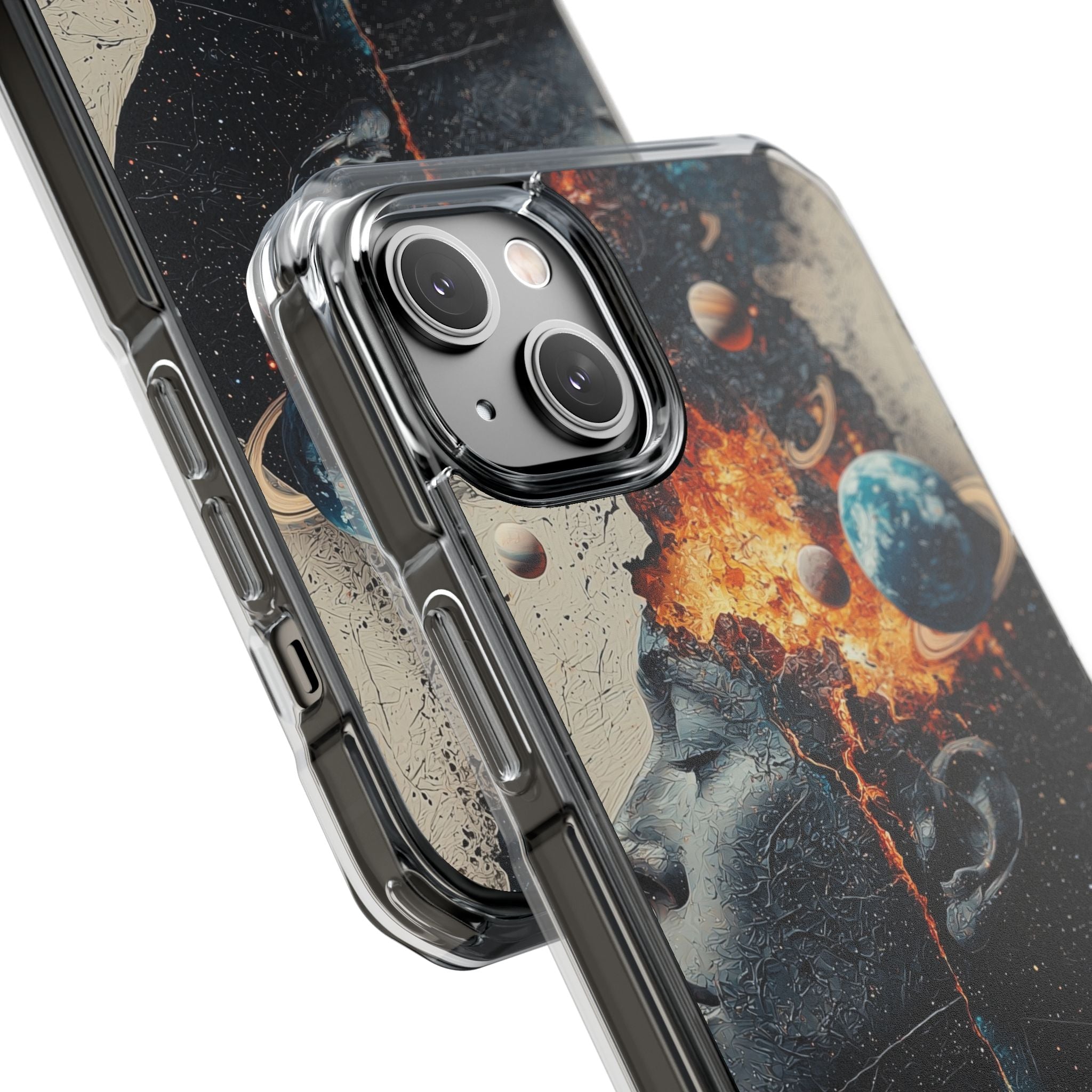 Cosmic Mind Erupts iPhone Case - Impact