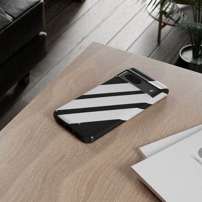 Monochrome Diagonal Symmetry - Google Pixel Case