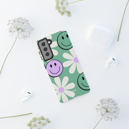 Playful Retro Blooms - Samsung Case