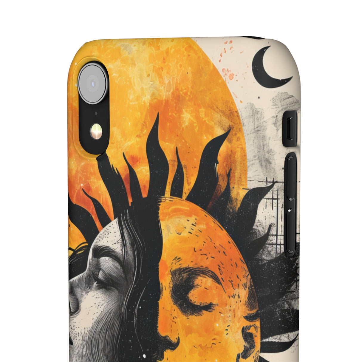 Sunlit Duality | Slim Phone Case for iPhone