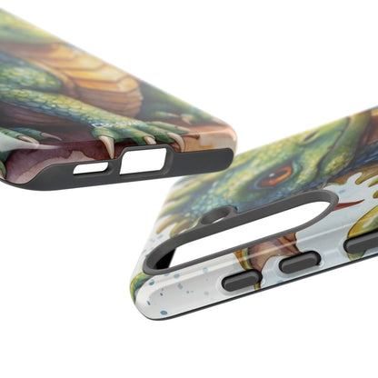 Green Dragon Smiles - Samsung Case