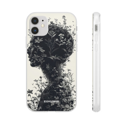 Botanical Silhouette Essence | Flexible Phone Case for iPhone