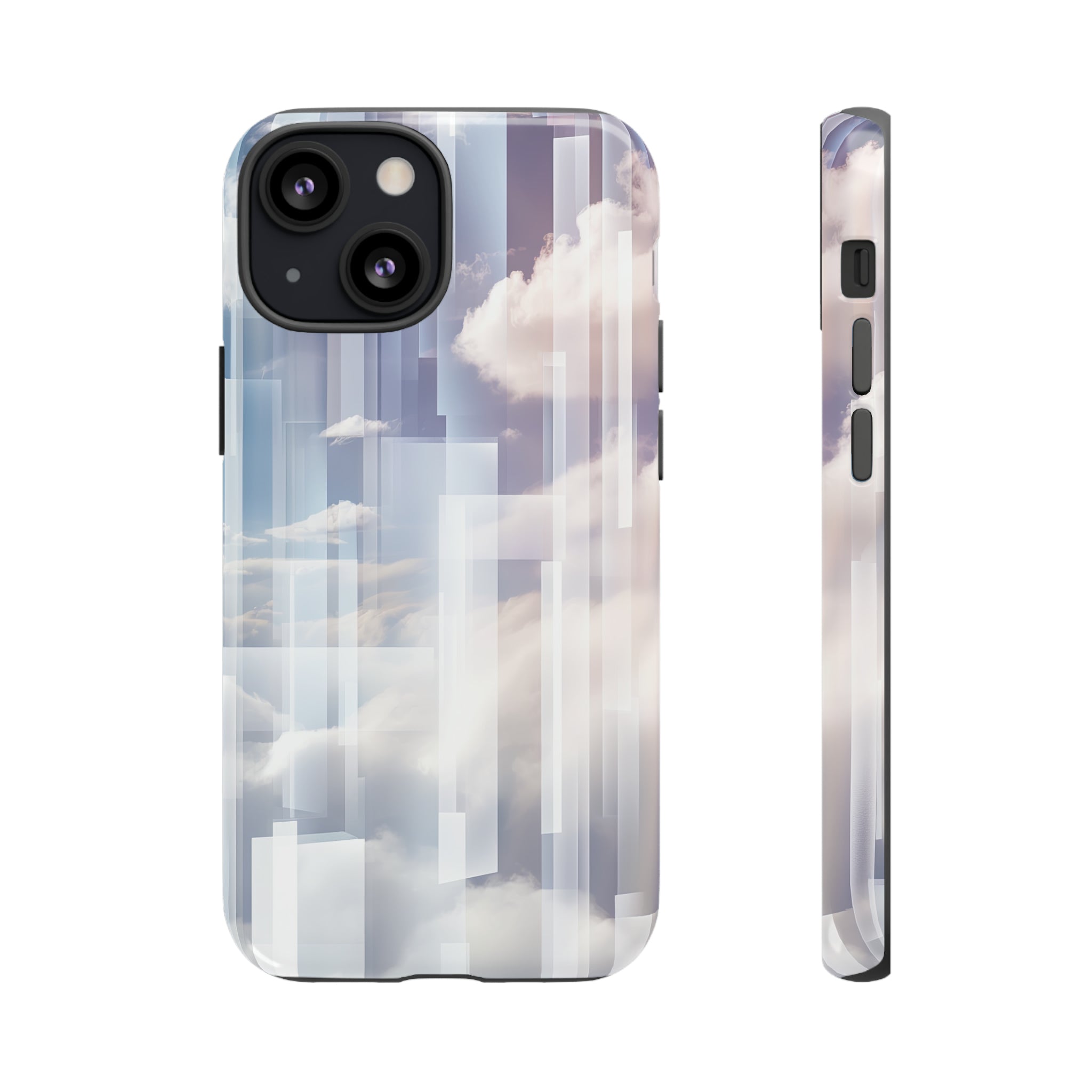 Cloudscape Gradient: Computing Elegance - Protective Phone Case