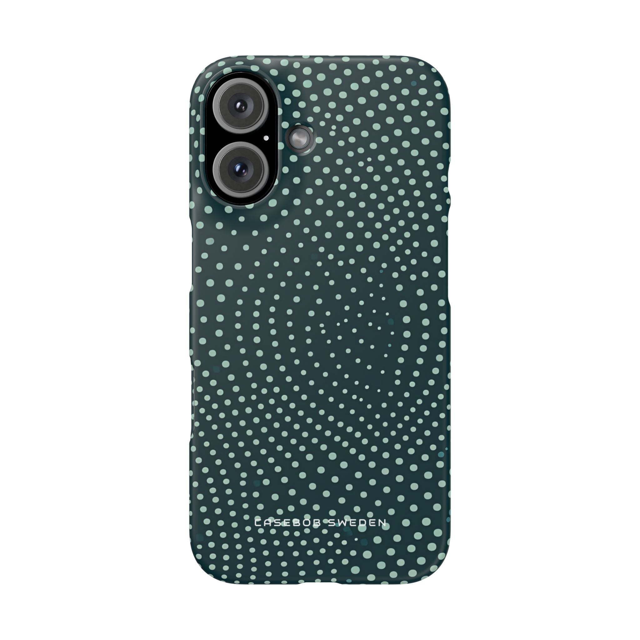 Teal Rippleflow iPhone 16 - Slim Phone Case