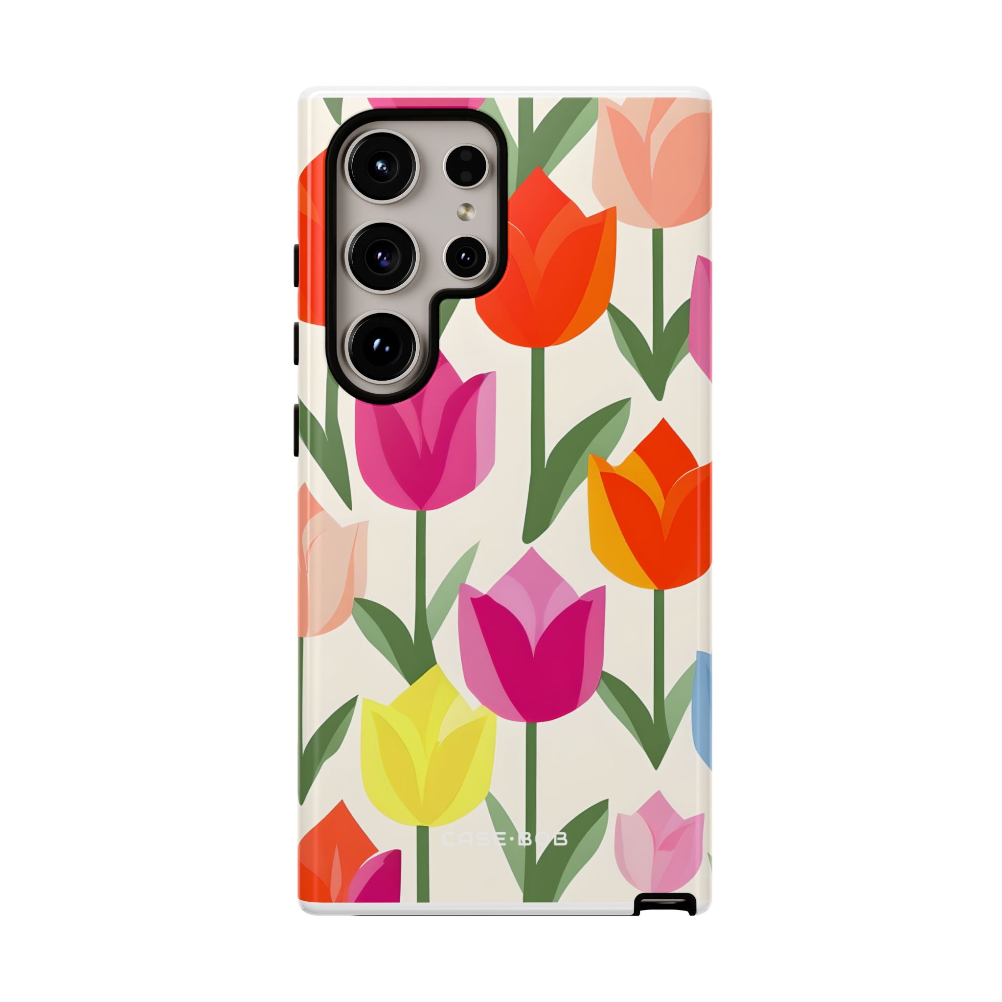 Tulip Harmony Green Samsung S24 Ultra Case - Tough
