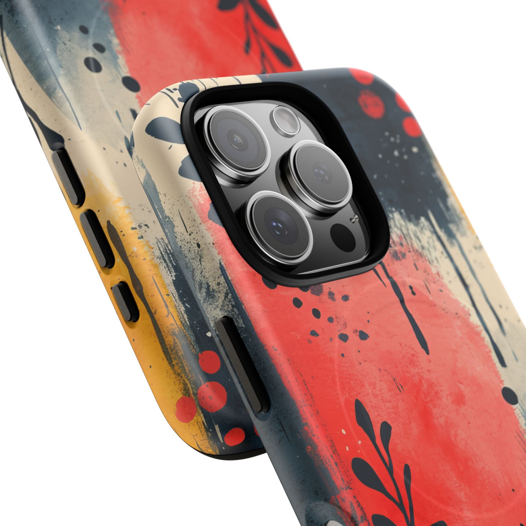 Vibrant Floral Energy iPhone 16 | Tough+ Phone Case