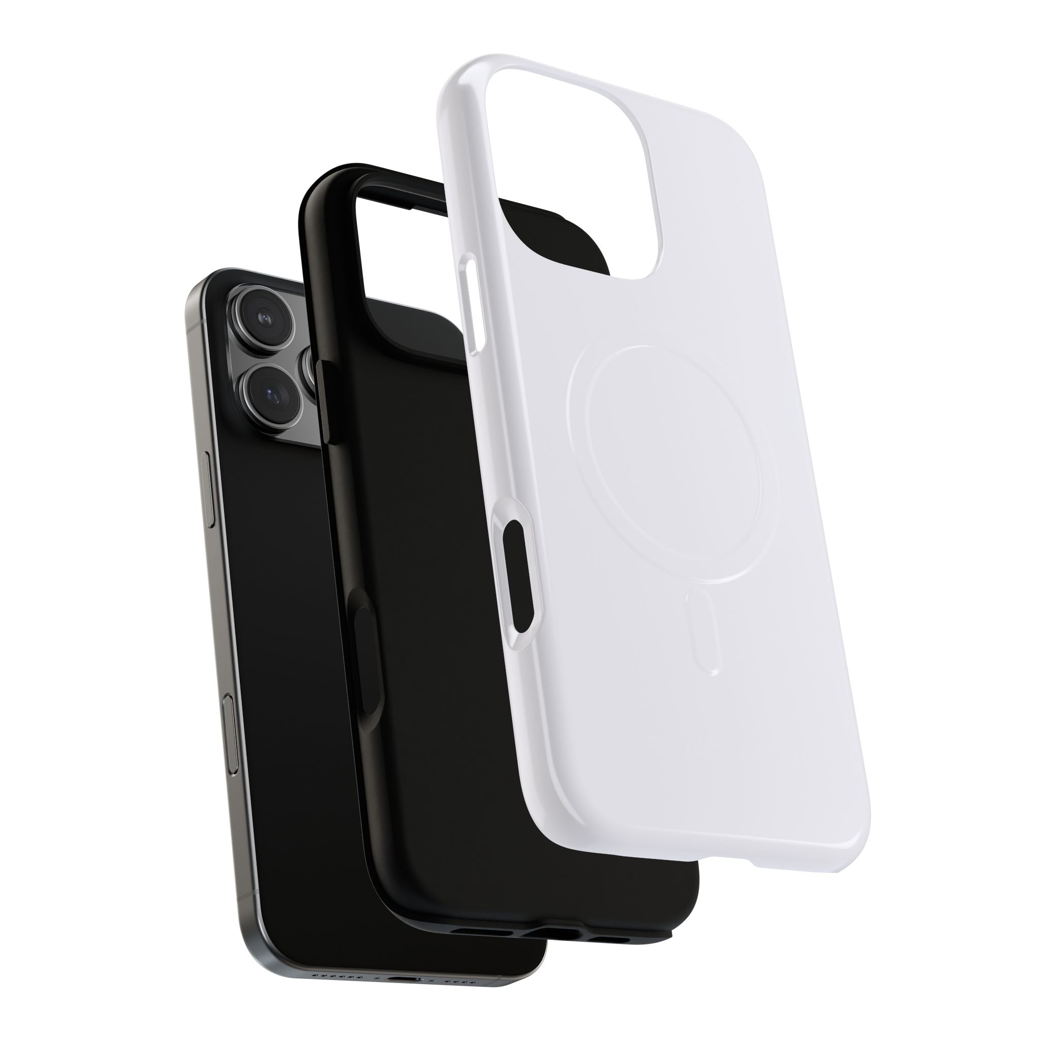 Pearl White - Tough + MagSafe® iPhone 16 Phone Case