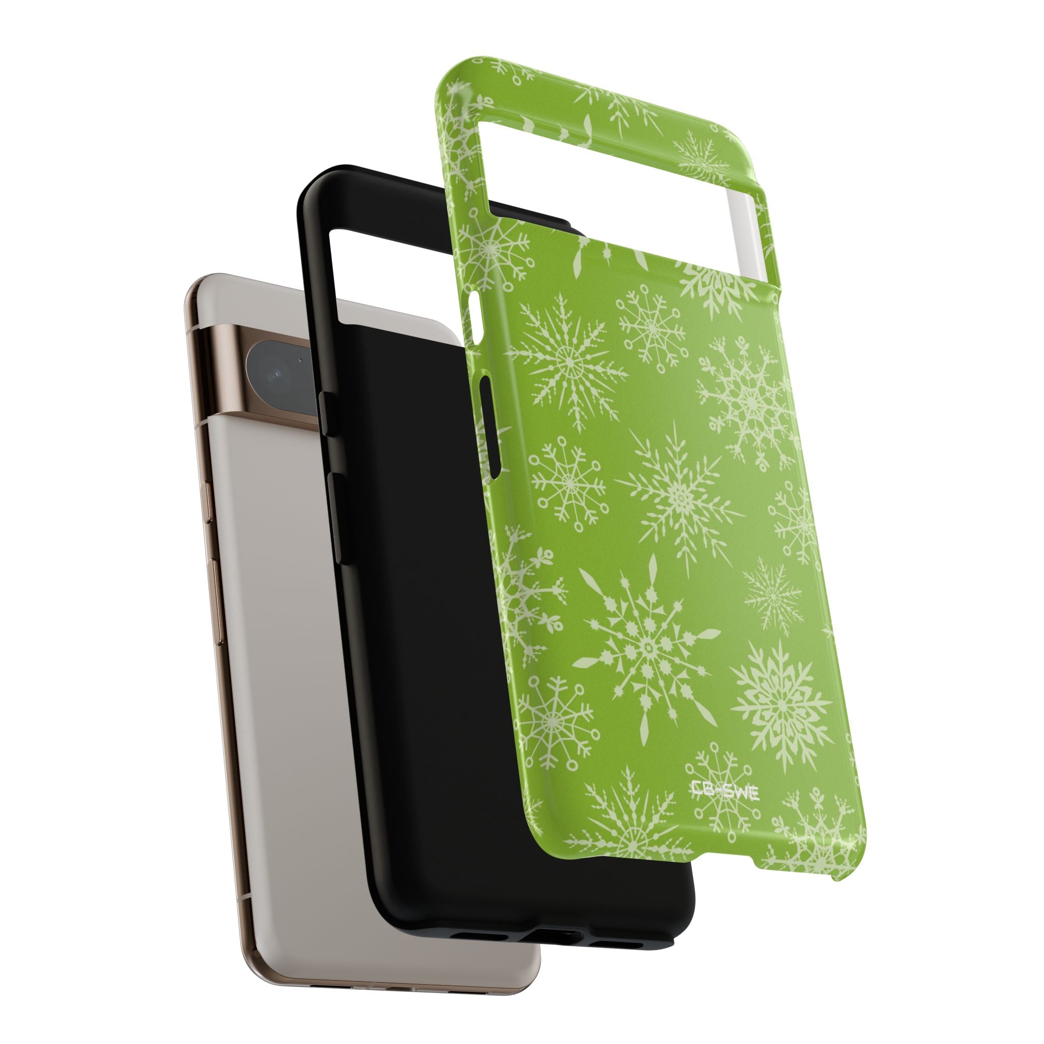 Snowflakes Dance Whimsically - Google Pixel Case