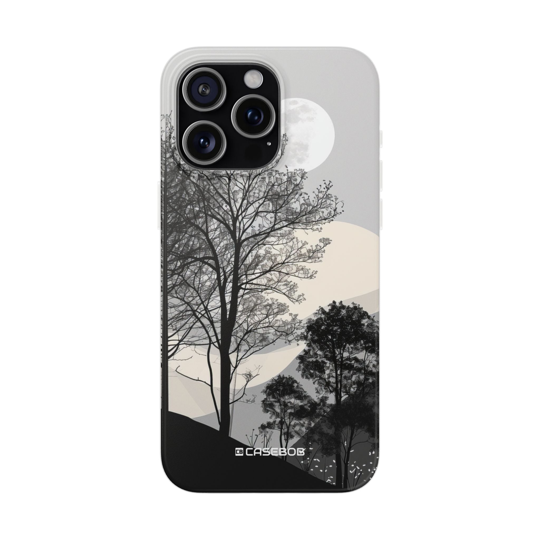 Moonlit Elegance | Flexible Phone Case for iPhone