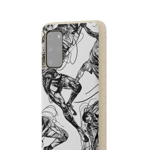 Dynamic Athletic Surrealism | Biodegradable Phone Case