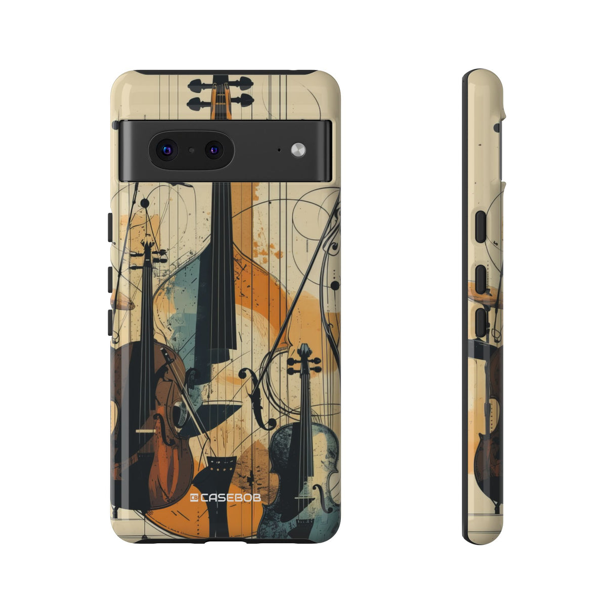 Strings in Motion | Protective Phone Case for Google Pixel