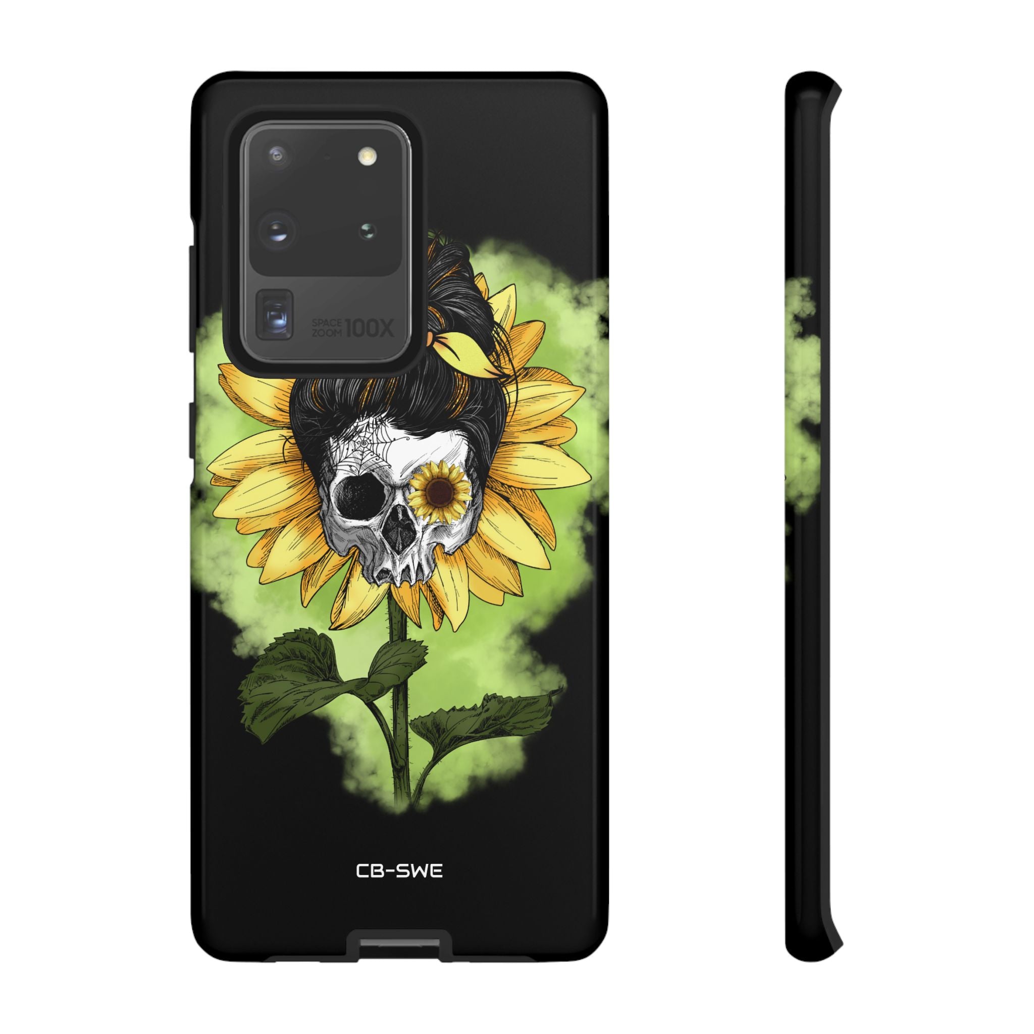 Sunflower Skull Fusion - Samsung Case