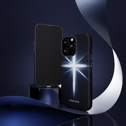 Glowing Crossburst iPhone 13 Pro Case - Tough