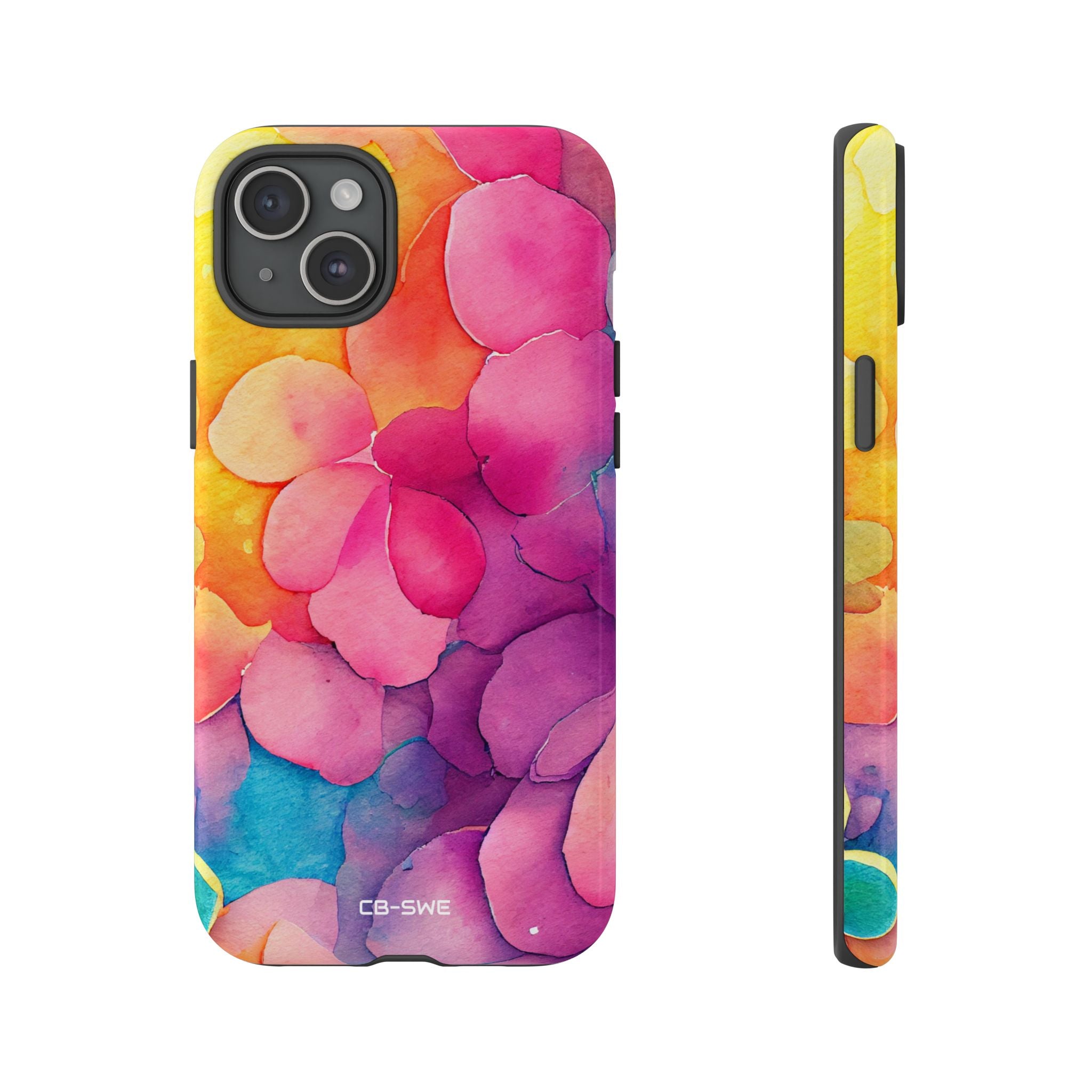 Vibrant Petal Fusion - iPhone Case