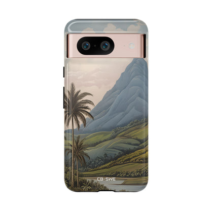 Serene Mountain Oasis - Google Pixel Case