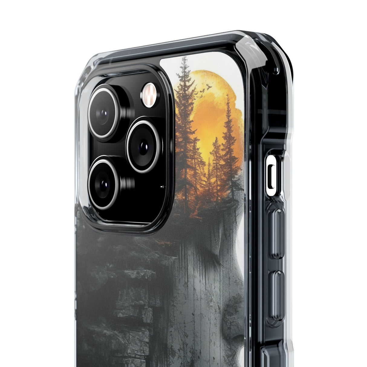 Nature's Reflection - Phone Case for iPhone (Clear Impact - Magnetic)