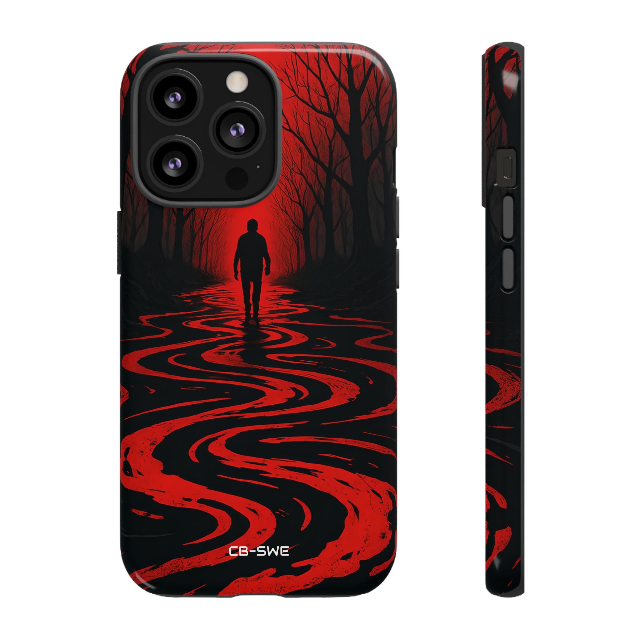 Red Path Mystery - iPhone Case