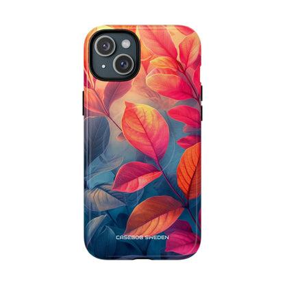 Red Blue Nature - Tough + MagSafe® iPhone 15 Phone Case