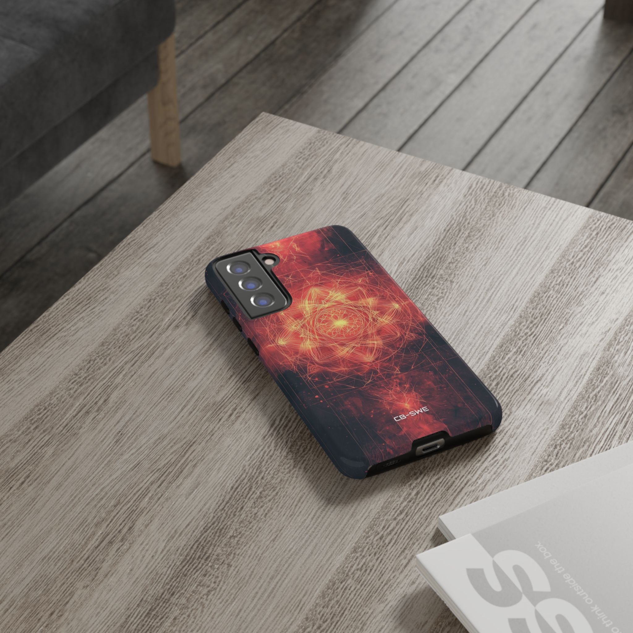 Flames Embrace Sky - Samsung Case