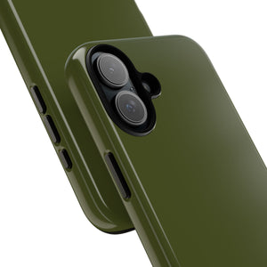 Olive Echoes: Minimalist Serenity - for iPhone 16