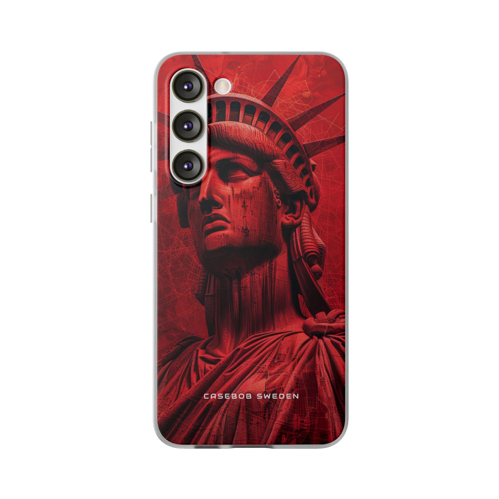 Zen Red Liberty Vision Samsung S23 - Flexi Phone Case