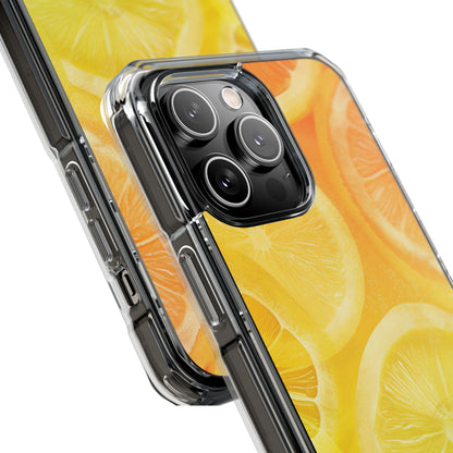 Citrus Splash Burst iPhone 14 - Impact Clear+