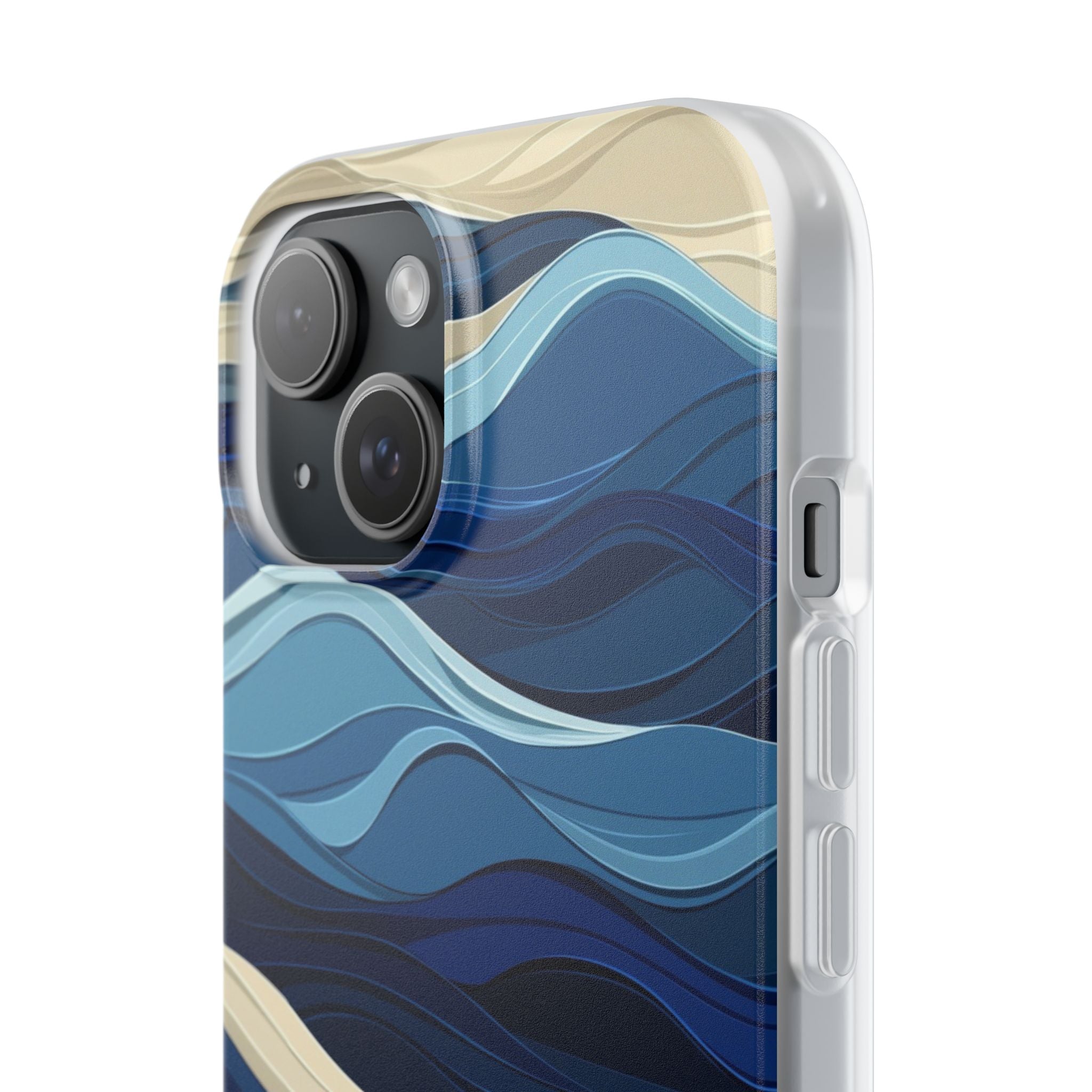 Ocean Rhythm iPhone 15 Case - Soft