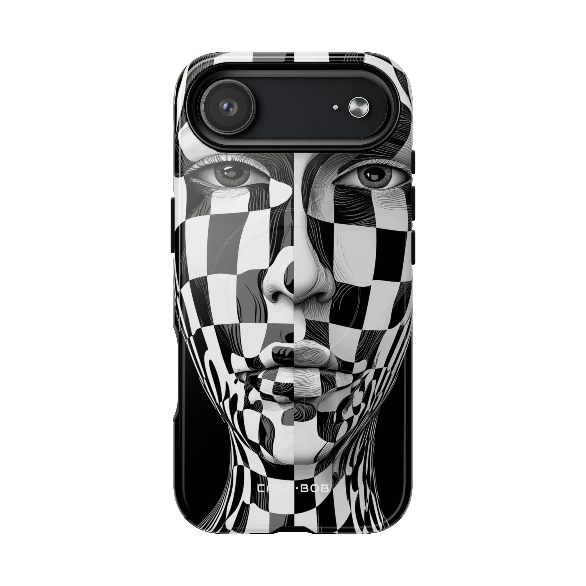 Checkered Face iPhone 17 Air Case - Tough+
