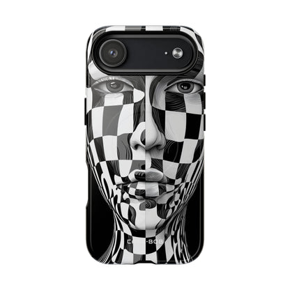 Checkered Face iPhone 17 Air Case - Tough+