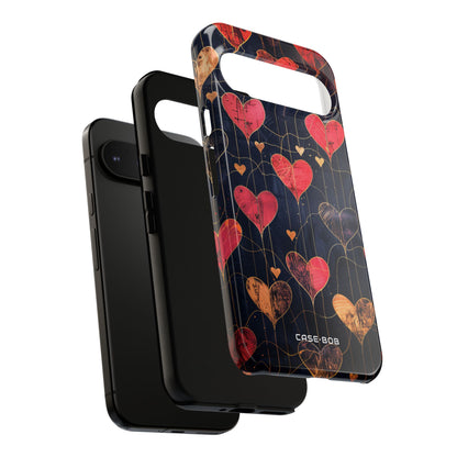 Golden Hearts Network Google Pixel 9 Pro XL Case - Tough