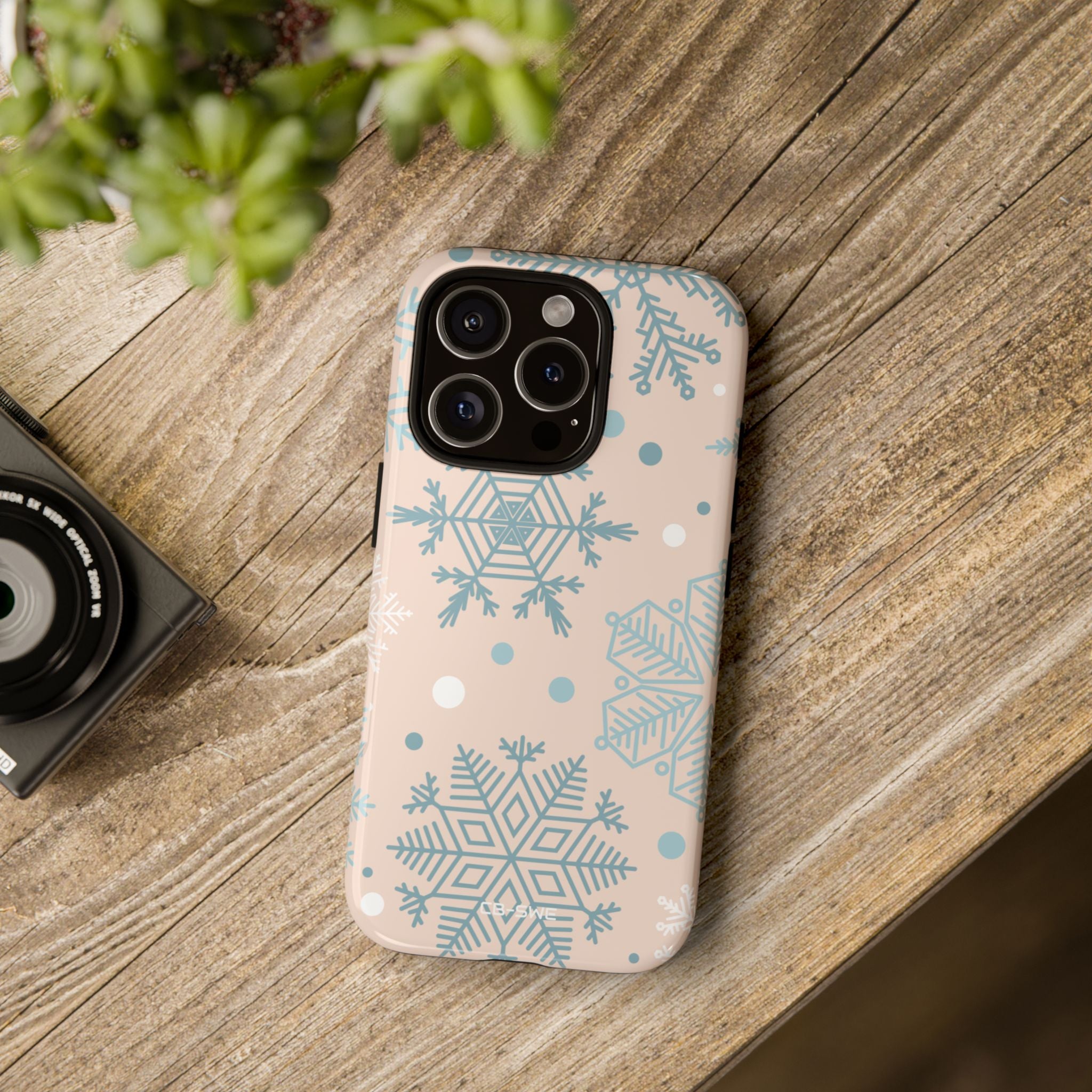 Snowflake Pastel Harmony - iPhone Case
