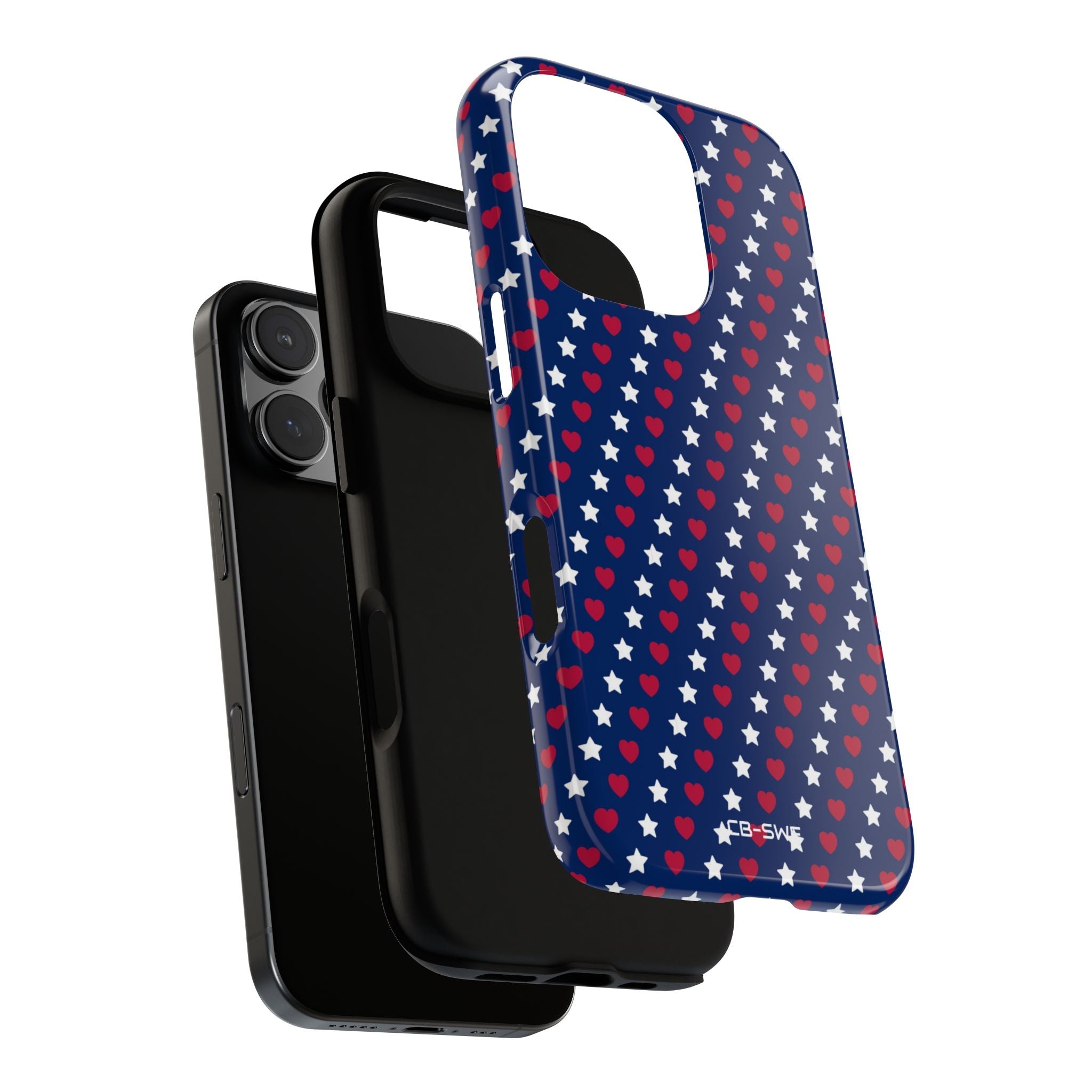 Hearts Twinkle Bright - iPhone Case