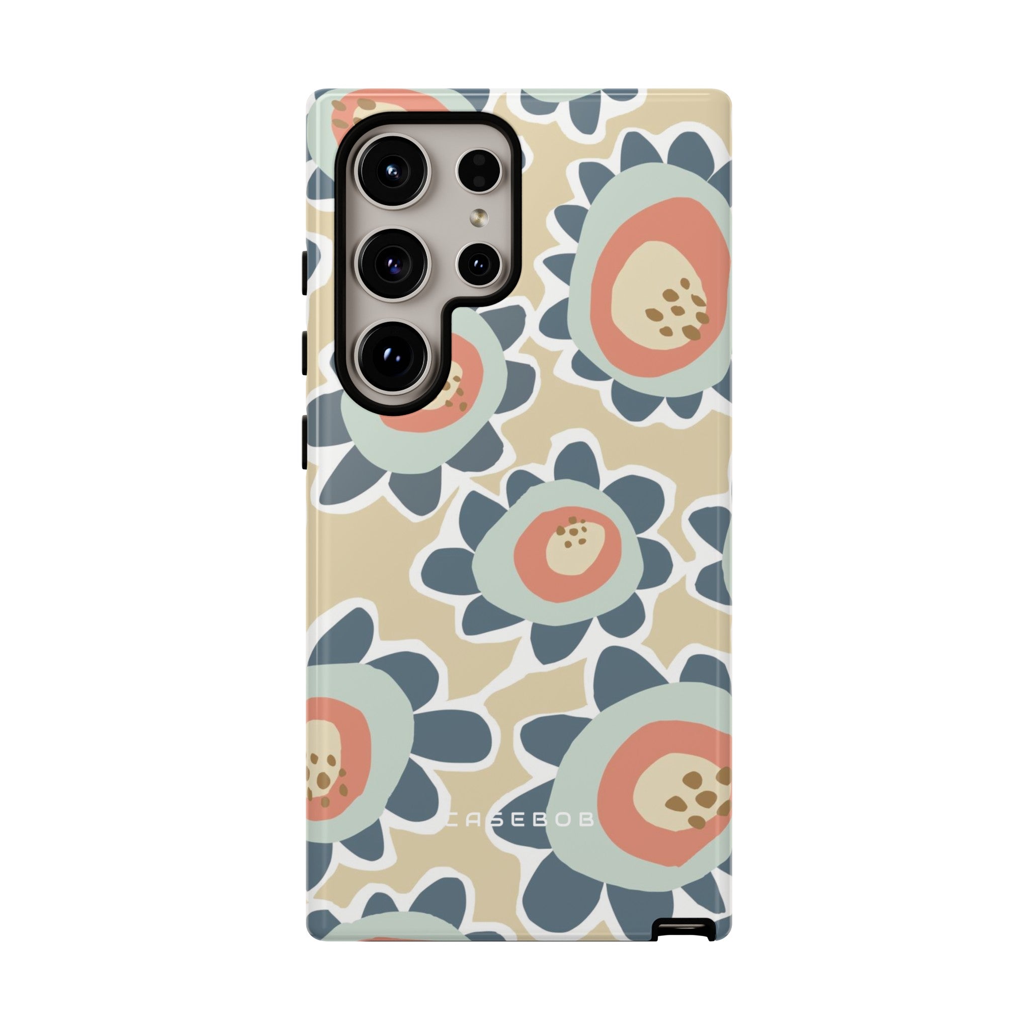 Pastel Happy Flower Phone Case - Protective Phone Case