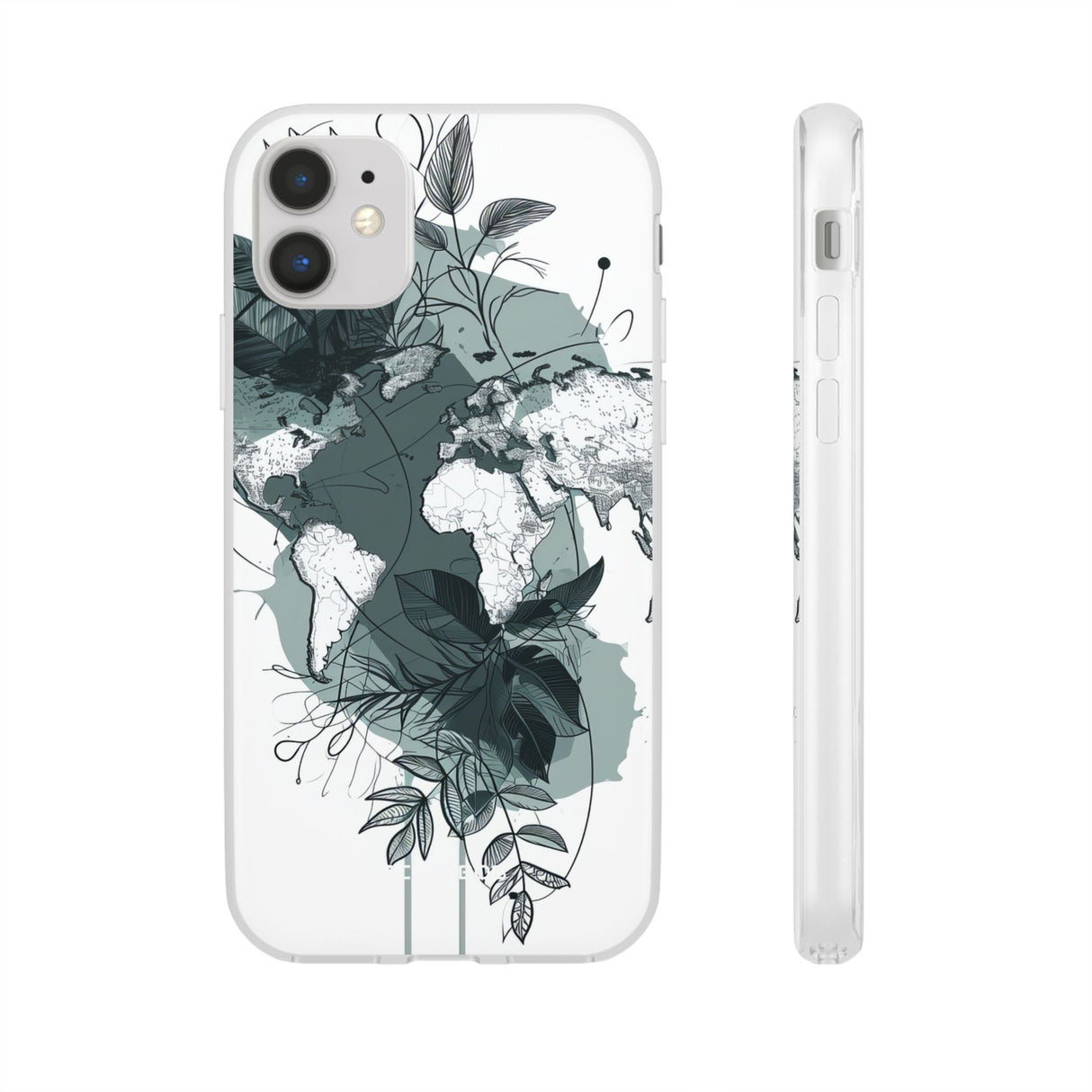 Botanical Cartography | Flexible Phone Case for iPhone