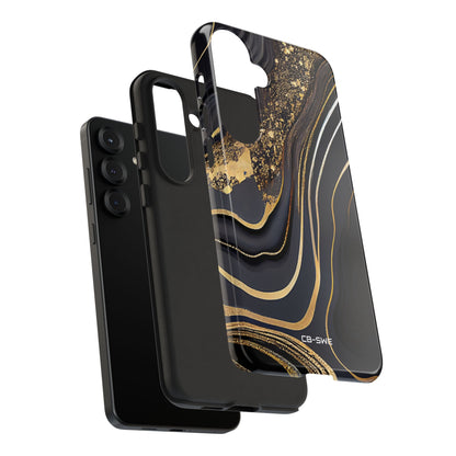 Elegant Gold Streams - Samsung Case