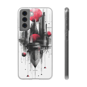 Cyber Gridscape | Flexible Phone Case for Samsung Galaxy