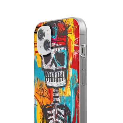 Skeleton Riot iPhone 14 Plus Case - Soft