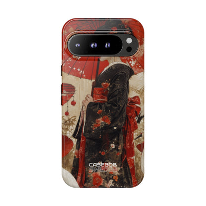 Scarlet Crane Dreams Google Pixel 9 - Tough