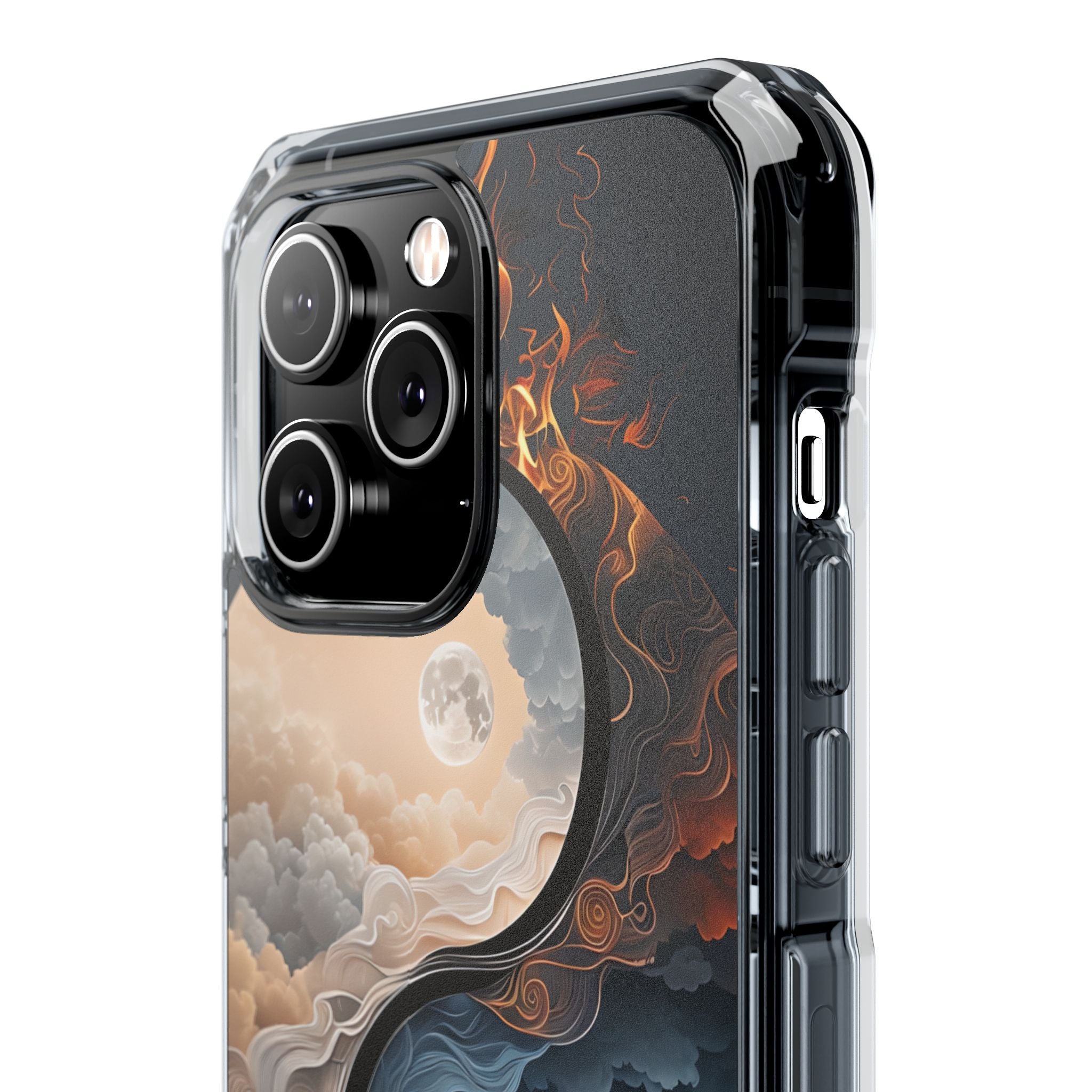 Moonlit Elemental Harmony iPhone Case - Impact