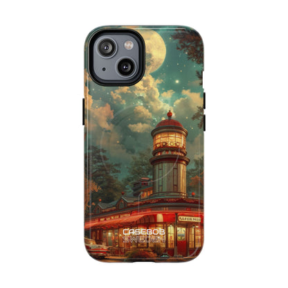 Retro Moonlight Cafe iPhone 14 - Tough+