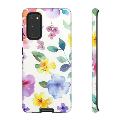 Whimsical Watercolor Florals - Samsung Case