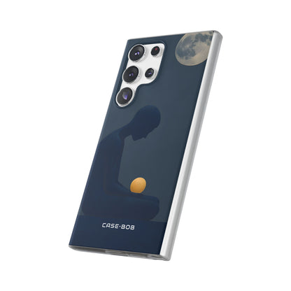 Moonlit Contemplation Samsung S23 Ultra Case - Soft