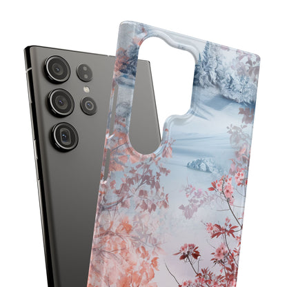 Floral Serenity Case - Slim Samsung S23 Phone Case