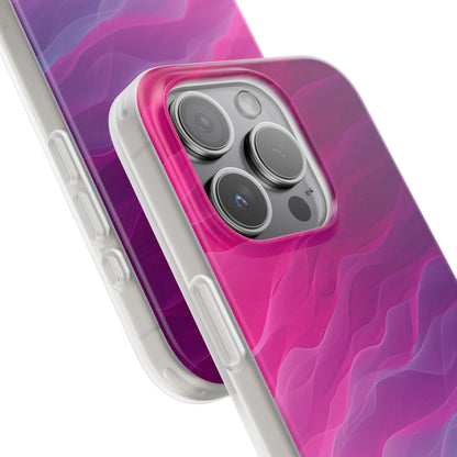 Gradient Oceanflow Waves iPhone 15 - Flexi Phone Case