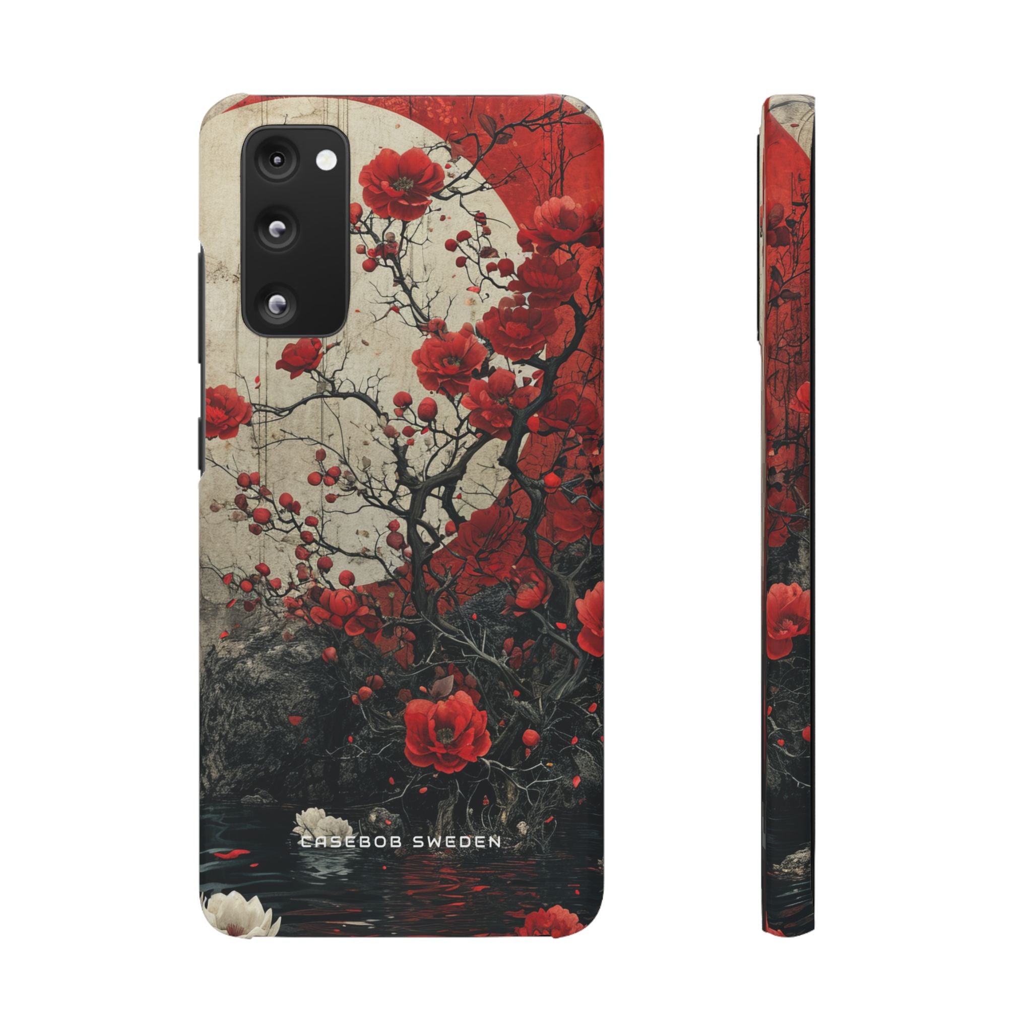 Zen Blossoms in Moonlight Samsung S20 - Slim Phone Case