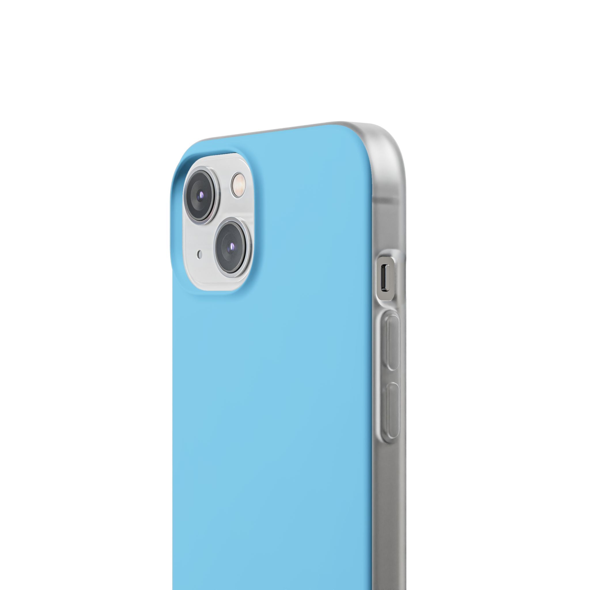 Himmelblaue iPhone-Hülle - Flexi