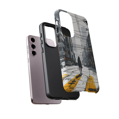 Urban Noir Streetscape Samsung S23 - Tough Phone Case